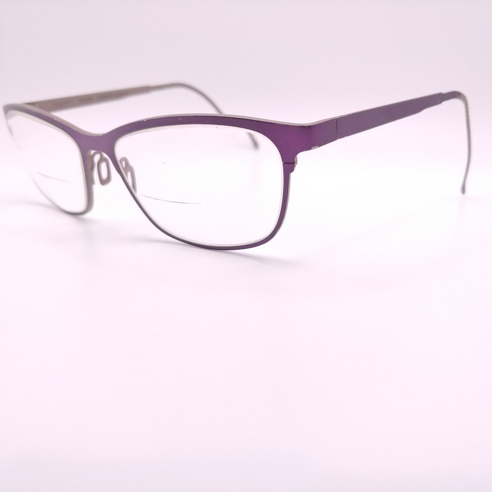 Orgreen Margot 586 Eyeglasses Women 56-16-140 Purple Titanium Japan Frames Only